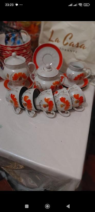 nabor dəsti: Məişət qab-qacaq dəsti – klassik və kolleksiya üçün uyğun - — 2