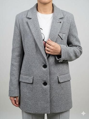 Пиджаки: Qadın üst geyimləri – müxtəlif modellər - Uzun fason blezər/palto – — 2