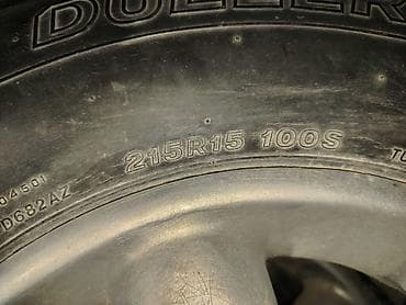 Транспорт: Б/у Шина Bridgestone 215 / R 15 — 1