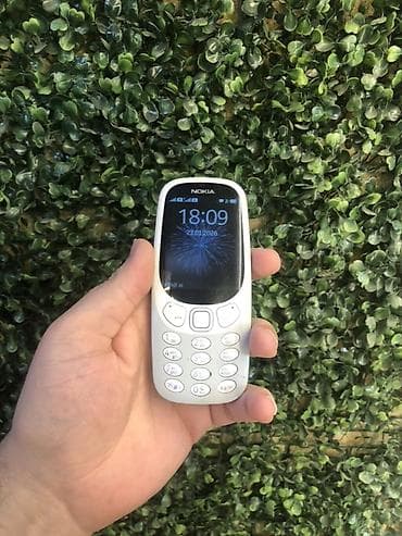 telofonar: Nokia 3310, 16 GB, rəng - Ağ, Düyməli — 1