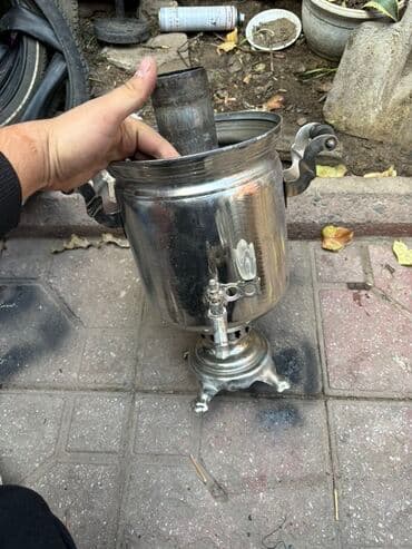 купить бу самовар на дровах: Новый Дровяной Самовар, 5 л, Платная доставка — 6