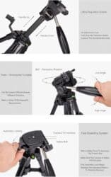 Техника для кухни: Jmary Foto/Video tripod. Bakı şəhərdaxili və bölgələrə çatdırılma — 8