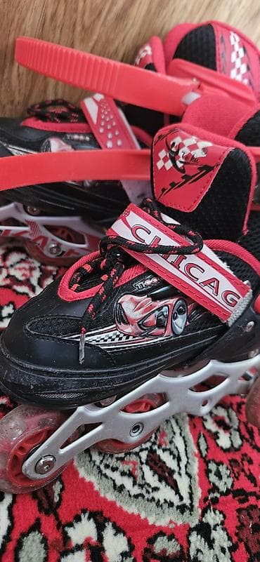 heelys baku: - Rəng: qırmızı-qara, Yeni başlayan uşaqlar üçün tarazlığı — 2