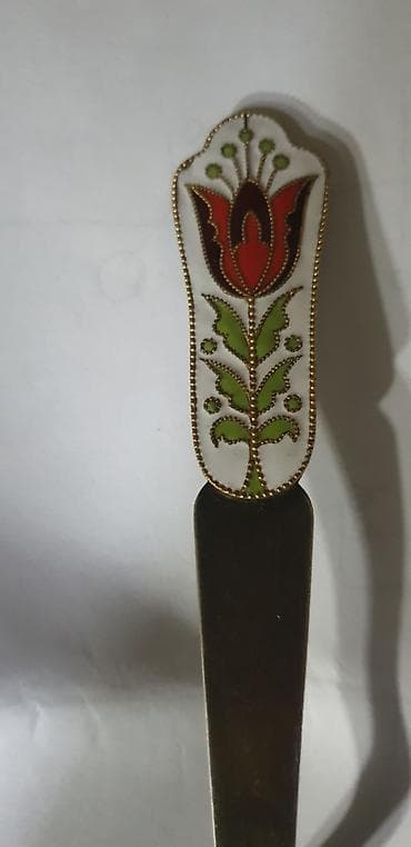 şpatel dekor: Məhsul: Tort/paxlava üçün spatula (server) - Material: metal gövdə — 1