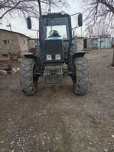 tekeri: Belarus MTZ 1221 təkərli traktor + asqıda torpaq frezesi/torpaq — 6