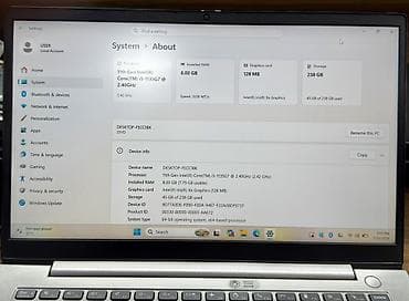 honor magicbook intel: İşlənmiş Lenovo ThinkBook, 14 ", Intel Core i5, 256 GB, Ünvandan götürmə — 2