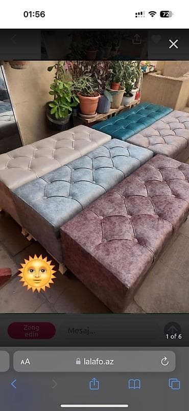 ucuz mebil: Yeni, Pufik oturacaq — 1