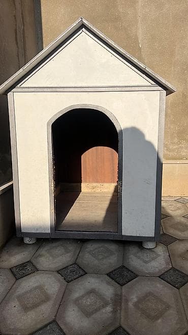 İt evi – böyük ölçülü, həyət üçün - Material: möhkəm taxta