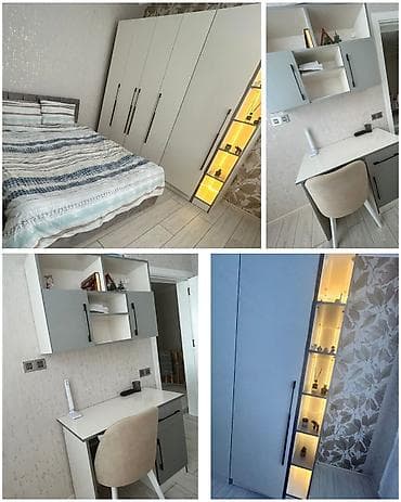 Yataq dəsti satılır 1300₼. Zakasla baha yıgılıb.Matrası var,baza