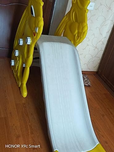 vanna hamam: Uşaq sürüşkəni – plastik, ev və bağ üçün - Material: dayanıqlı — 2