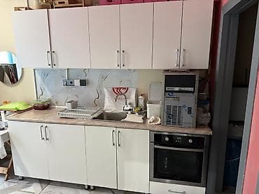 Mətbəx mebeli 250 manat obyektdə istifadə olunub cəmi 6 ay ölçüsü