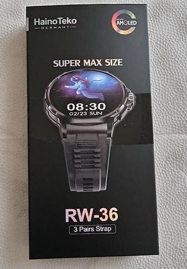 Аудиотехника: Б/у, Смарт часы, Сенсорный экран, цвет - Черный — 1