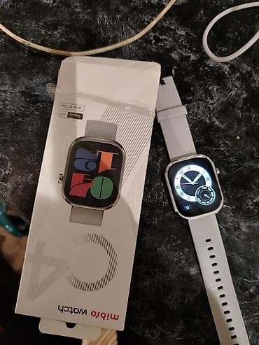 Smart saat, Mibro, Sensor ekran, rəng - Boz