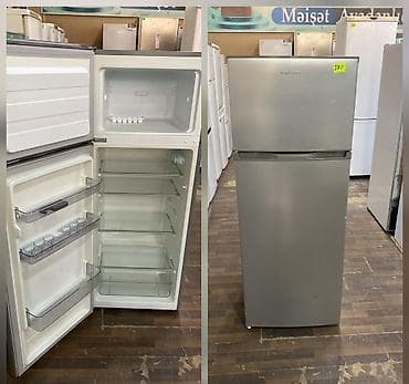 kantak kom: 2 qapılı Hoffman Soyuducu Satılır, rəng - Gümüşü — 1