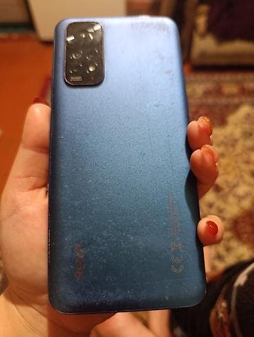 sim nomre satisi: Redmi 11, 128 GB, rəng - Mavi, Qırıq — 2