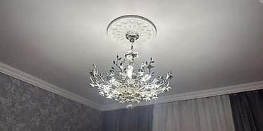tavalar: Çılçıraq, 10 və daha çox lampa, Metal — 1