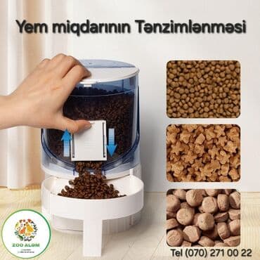 cucə su qabı: Yem qabı (pişik və it üçün yem dispenseri) hörmətli müştərilərimiz — 7