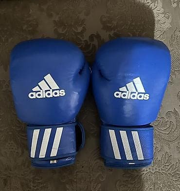 Adidas boks əlcəkləri – mavi rəng - Brend: Adidas - Rəng: mavi, ağ