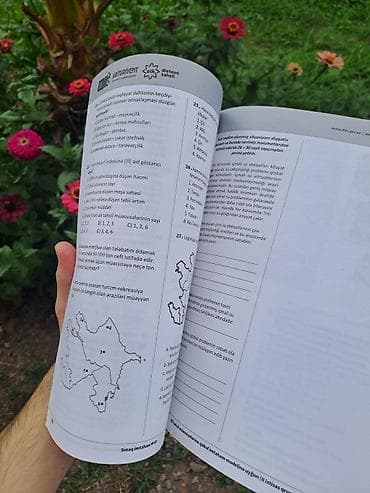 Coğrafiya 20 sınaq dim. kitab səliqəli işlədilib. 2 sınaq qələmlə — 3