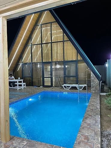 sumqayıt xəzər bağları: , Mərdəkan Mərdəkanda yerləşən isti, hovuzlu bağ evimiz — 1