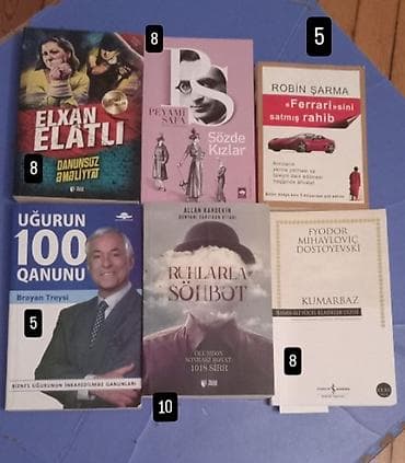 cingiz abdullayev kitablari: Satılır: 6 kitabdan ibarət dəst (azərbaycanca) - Elxan Elatlı – — 1