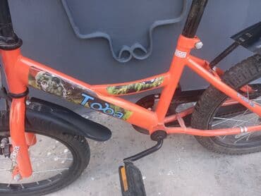 3 5 yaşlı uşaqlar üçün velosipedlər: İki təkərli Uşaq velosipedi Toba, 16", sürətlərin sayı: 1 — 7