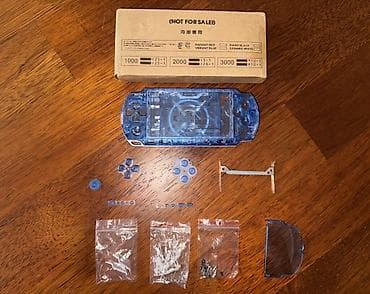 Sony PSP 3000 üçün mavi korpus desti. Ideal veziyette hec problem — 3