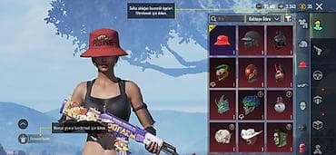 papaq modelleri: PUBG Mobile hesabı – kosmetik əşyalar və RP Tərkib: - RP səviyyəsi — 5