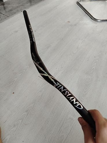 multi sukan: Velosiped sükanı – JINSUND riser handlebar Alüminium rul, "Sükanın — 3