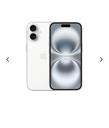 16 pro irşad: IPhone 16, 128 GB, White Titanium — 1