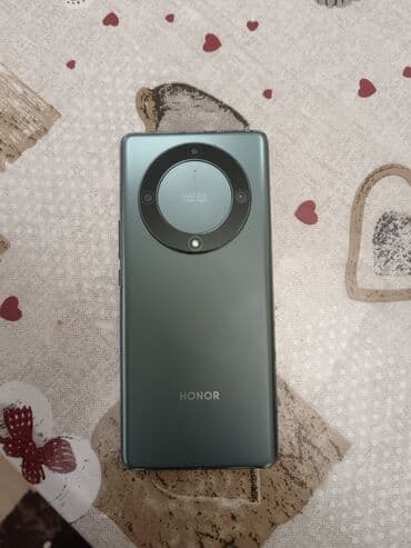 телефон fly nimbus 9: Honor X9 5G, 256 GB, rəng - Yaşıl, Qırıq, Barmaq izi — 2