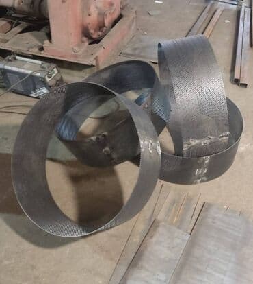 qapi dekorlari: - Demir setkalar. - Galvaniz setkalar. - Paslanmaz 304 (nerej) — 4