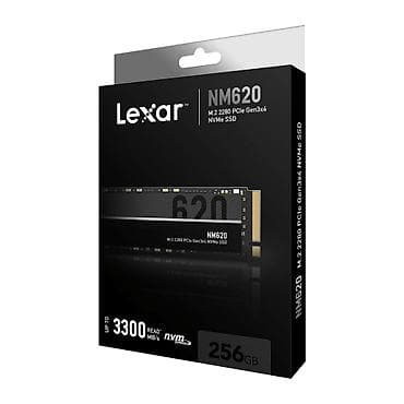 ssd 256: Lexar NM620 M.2 2280 PCIe Gen3x4 NVMe SSD – 256GB - Format: M.2 2280 — 2