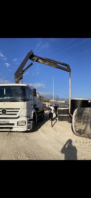 Mercedes-Benz Axor kranlı manipulyator icarəyə verilir