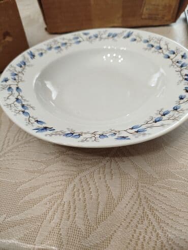 Tort və şiriniyyat qabları: Kasalar, 1 əd, rəng - Ağ, Farfor — 2