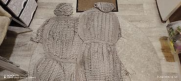 Aksesuarlar və tüninq: Toxunma avtomobil oturacaq üzlükləri dəsti - Tip: Əl işi, naxışlı — 2