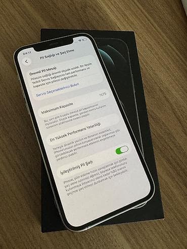 ikinci el iphone se: IPhone 12 Pro, 256 GB, Ağ, Face ID — 5
