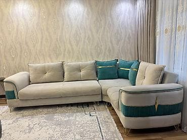 qədim mebel: İşlənmiş, Künc divan, Divan — 3