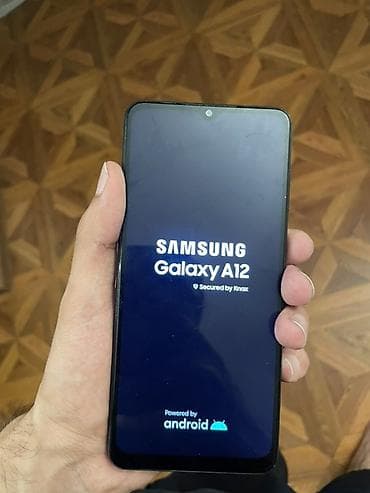 Samsung Galaxy A12, 64 ГБ, цвет - Черный, Две SIM карты — 1
