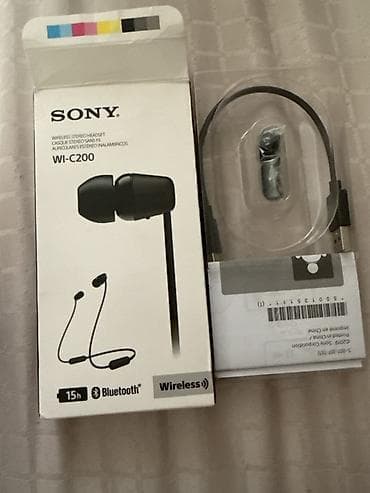 наушник: Беспроводные (Bluetooth) Наушники, Sony, цвет - Черный — 2