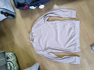 de facto sweatshirt: Svitşot, M, rəng - Bej — 1