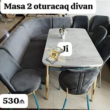 ağ tül perde: Masa desti — 1