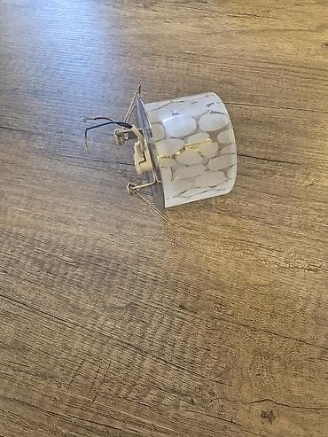 led lamp: Tavan spot lampaları (2 ədəd dəst) 1) Şüşə kvadrat korpuslu LED spot — 3