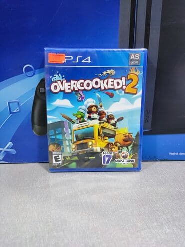 rol ps: Playstation 4 üçün overcooked 2 oyun diski. Tam yeni, original — 1