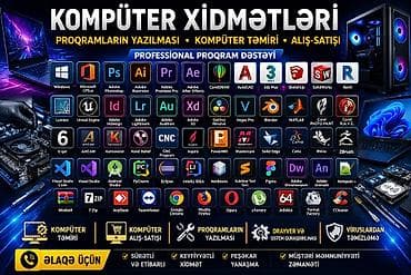 Bizimlə siz dizayn, ofis, və mühəndislik proqramlarından tutmuş, hər