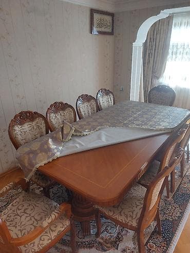 sdullar: Qonaq otağı üçün, İşlənmiş, Açılan, Oval masa — 2