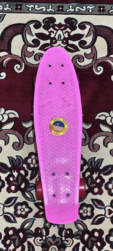 Velosiped aksesuarları: Plastik kruizer tipli skeytbord 2 ədəd di - Rəng: mavi - Gövdə — 4