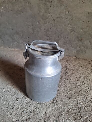 nar şirəsi çəkən: Alüminium süd bidonu - Material: qalın divarlı alüminium - Həcm — 4