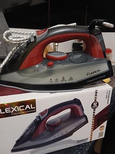 Buharlı ütülər: LEXICAL LS-1005 buxarlı ütü - Güc: 2200W - Keramika altlıq – parça — 1