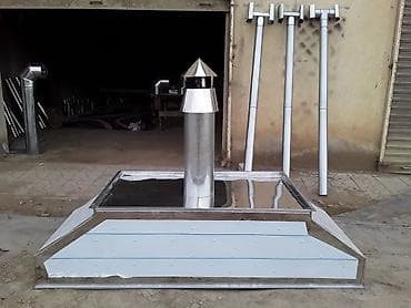 Soyuducu avadanlığı: Mətbəx və havalandırma üçün sinklənmiş metal ventilasiya avadanlıqları — 9